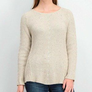 NEW! Style&Co long sleeve textured pullover sweater top Women's Petite size $50!